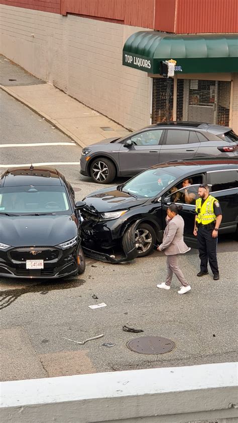 Cop Car Mach E Runs Red Light Rmache