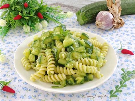 Pasta Con Zucchine Cremosa Senza Panna Leggera E Gustosa