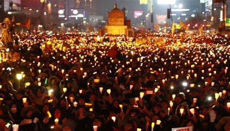 청와대 둘러싼 ‘전국 190만 촛불집회역대 최대 규모 인사이트