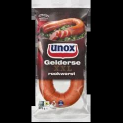 Unox Gelderse Rookworst XXL 375 Gr Real Dutch Food