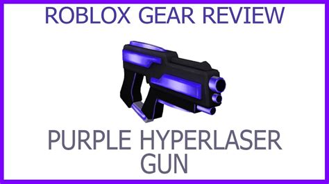 Roblox Gun Gear ID