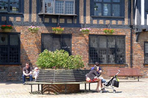 Seating Beside The Guildhall Sandwich © Cameraman Cc By Sa20