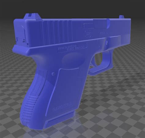 3mf File Glock 26 🔫・model To Download And 3d Print・cults
