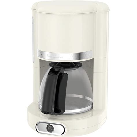 Cafetière Moulinex CAFETIERE ELECTRIQUE SOLEIL IVOIRE FG381A10 DARTY