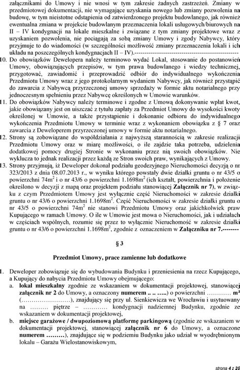 WZÓR UMOWY DEWELOPERSKIEJ AKT NOTARIALNY PDF Darmowe pobieranie