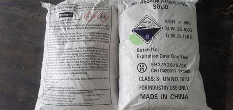 KOH 90 Potassium Hydroxide CÔNG TY TNHH HOA VIỆT CHEMGROUP