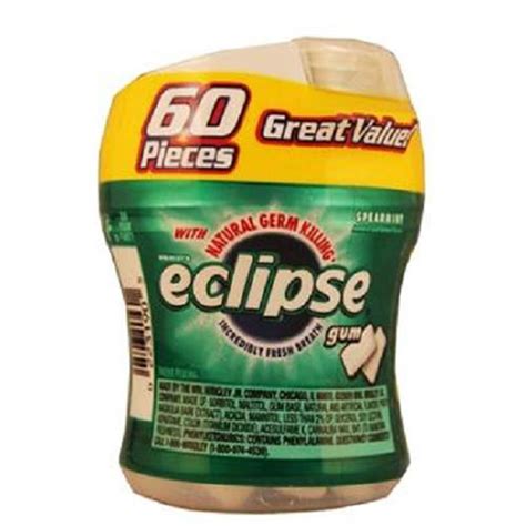 Product Of Eclipse, Gum Bigepak Spearmint - Can, Count 4 (60S) - Gum / Grab Varieties & Flavors ...