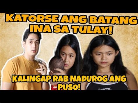 Katorse Ang Batang Ina Sa Tulay Kalingap Rab Nadurog Ang Puso Sa