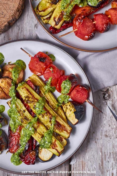 Charcoal Grilled Mediterranean Vegetables Summer Sides Recipe