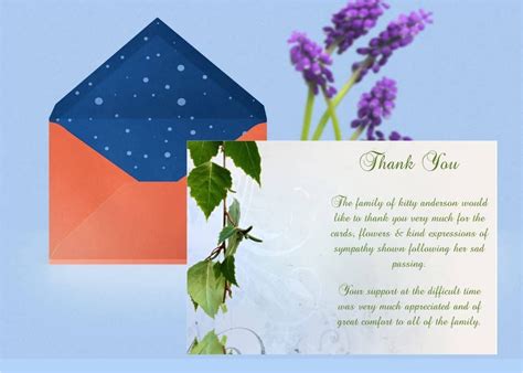 Thank You Sympathy Card Messages | williamson-ga.us