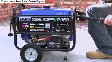 Duromax Xp4400eh Portable Generator Review Youtube