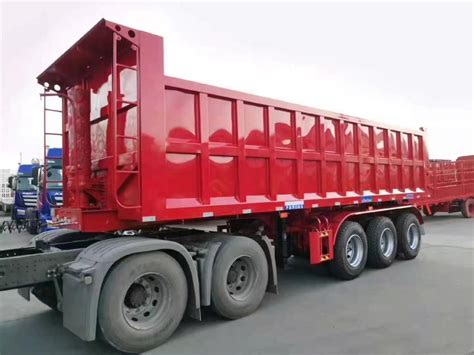 Ton Self Dumping Know How Nude Packing Mining Application Truck Trailer China Trailer