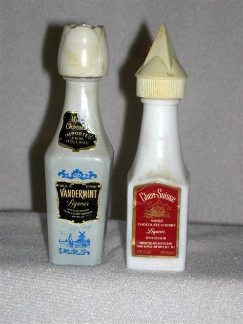 158 Miniature Decorative Liquor Bottle Souvenirs Lot 158