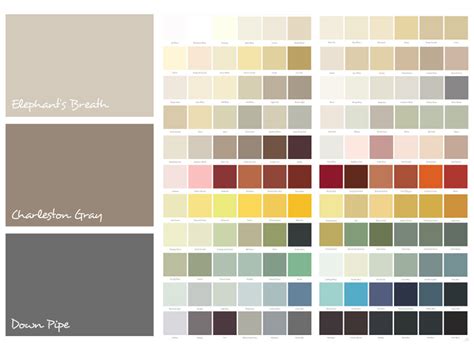 Farrow And Ball Green Colour Chart