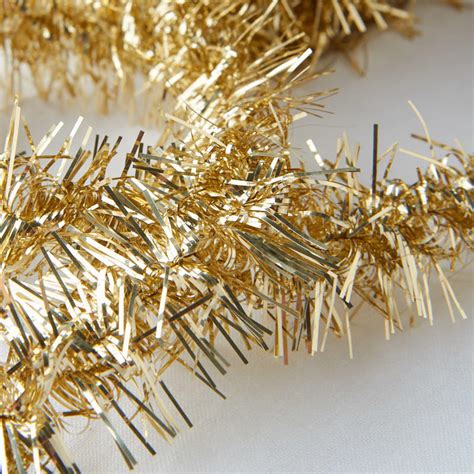 Metallic Gold Tinsel Garland Christmas Garlands Christmas And