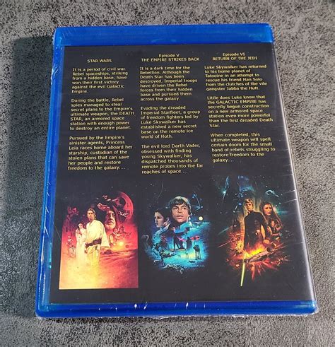 Star Wars Trilogy Despecialized Edition Bluray Movies [1977 1983 Blu Ray]