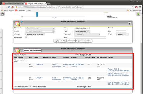 Comment Utiliser Simple Crm Comment Suivre Les R Glements De Facture