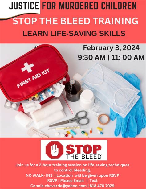 Stop the Bleed Training | Los Angeles County District Attorney's Office