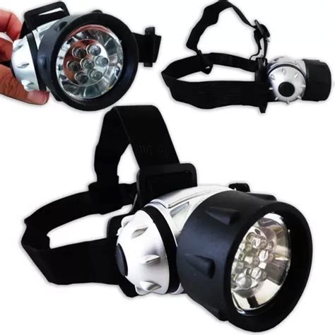 Linterna Frontal Red Fish Leds Tipo Minera Vincha