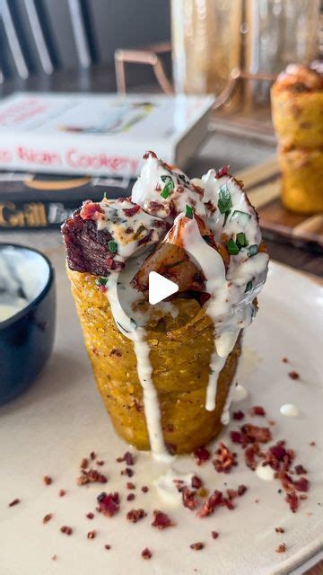 Criollo Grindz On Instagram Torre De Mofongo Relleno De Mar Y Tierra