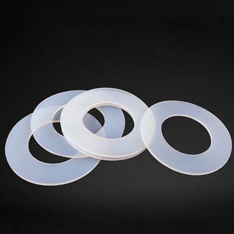 Mm Thick Silicone Gasket Flat Gasket O Ring Seal Washer Id Mm