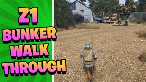 Scum Tutorial Z1 Bunker Walkthrough YouTube