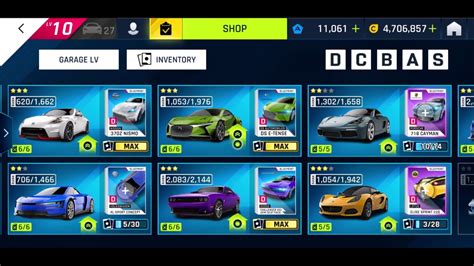 BEST STARTING CARS IN ASPHALT 9 YouTube