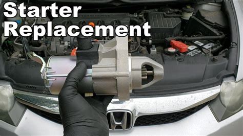 How To Replace The Starter On A Honda Civic Starter For