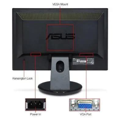 Asus Vh D Led Mon Tor Incehesap