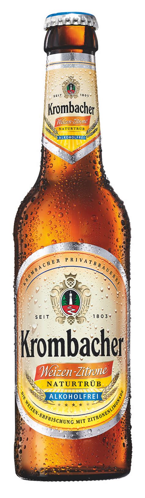 Krombacher Weizen Zitrone Naturtr B Alkoholfrei X L