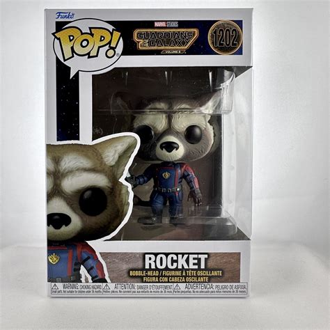 Funko Pop Marvel Studios Guardians Of The Galaxy Volume Rocket