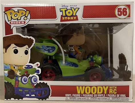 Woody With Rc Toy Story Rides Disney Pixar Vinyl Figure Funko Pop