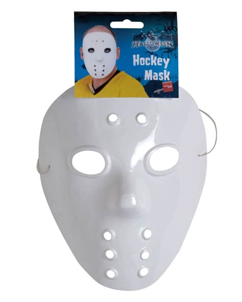 Weiße Hockey Maske Eishockey Maske als Horror Maske Karneval Universe