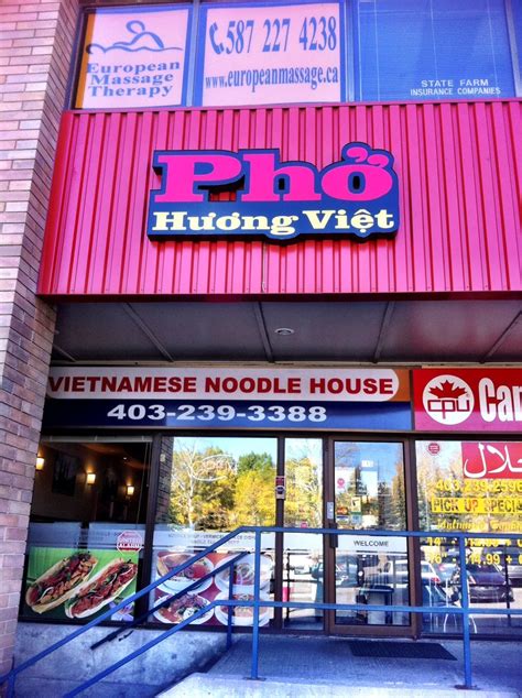 Pho Huong Viet Vietnamese Noodle House Calgary Restaurant Review