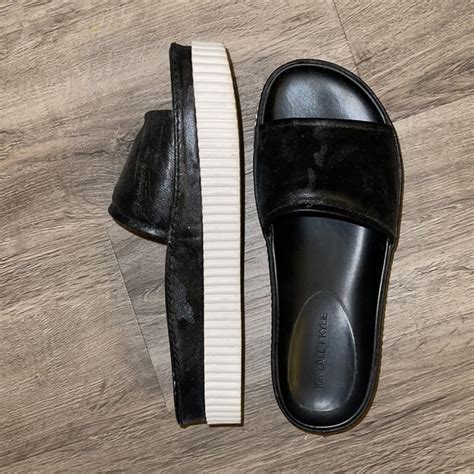 Kendall Kylie Shoes Hp Kendall X Kylie Isla Black Leather Gc