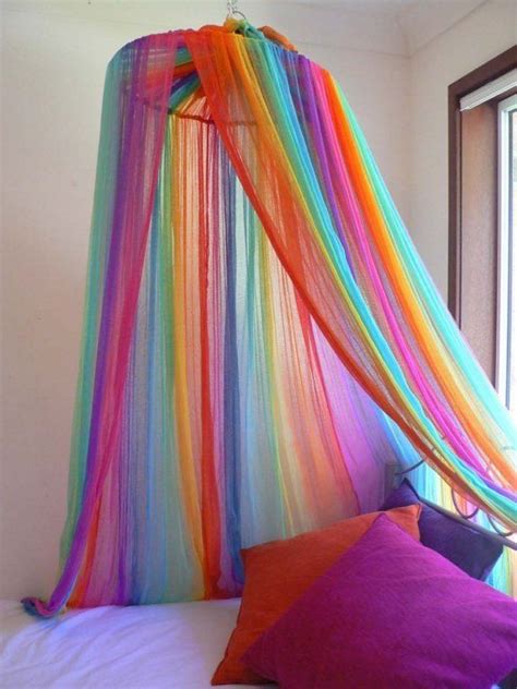 London Would Love This Over Her Bed Rainbow Bedroom Rainbow Room