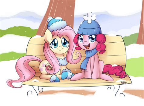 Fluttershy Флаттершай Pinkie Pie Пинки Пай Mane 6 Mlp Art