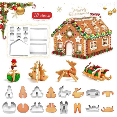 Emporte Piece Patisserie Noel Lot De Emporte Pi Ce Noel D Ensemble