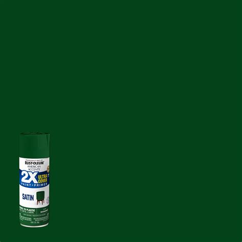 Seaweed Rust Oleum American Accents 2x Ultra Cover Satin Spray Paint 12 Oz 6 Pack