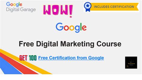 Google Certificate Fundamentals Of Digital Marketing Course Digital