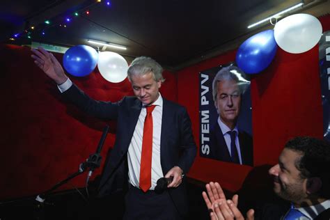 Polls Say Anti Islam And Far Right Populist Geert Wilders Heading For