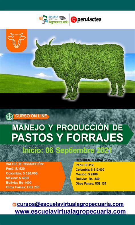 Curso Manejo Y Produccion Pastos Y Forrajes Curso On Line Manejo