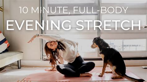 10 Minute Everyday Bedtime Yoga Gentle Full Body Stretches To Reduce