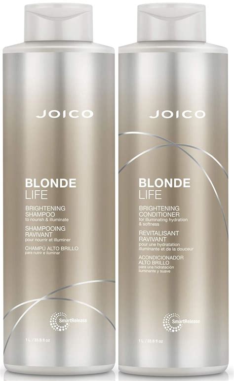 Amazon Joico Blonde Life Brightening Shampoo And Conditioner Set Fl Oz Pack Of