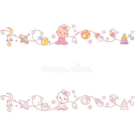 Indian Baby Girl Clipart Borders