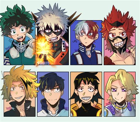 Mha 1a Boys By Bittenbyastar On Deviantart