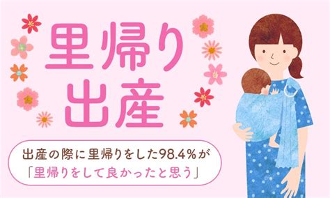 【里帰り出産】出産の際に里帰りをした984％が「里帰りをして良かったと思う」 株式会社nexerのプレスリリース