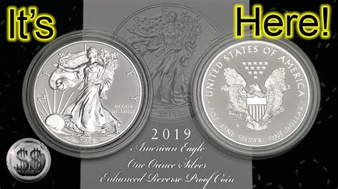 2019 S Enhanced Reverse Proof American Silver Eagle YouTube