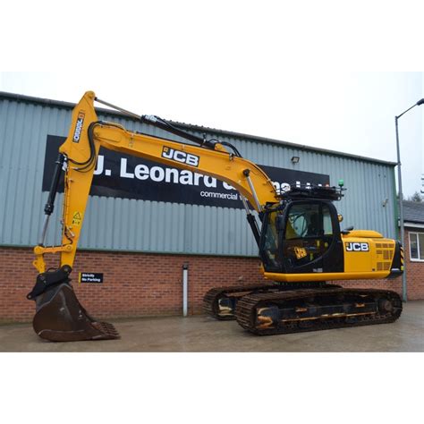 JCB JS220NLC Crawler Excavator Used Machines From CJ Leonard Sons