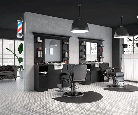 Tocador De Barber A Completo En Madera Jules B Mirplay Salon